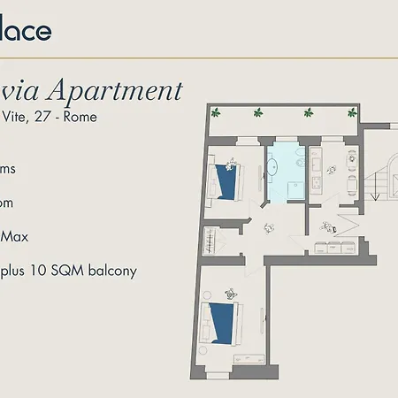 Daplace - Ottavia Apartmán Řím